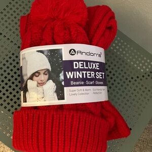 Andorra Red Deluxe Winter Set